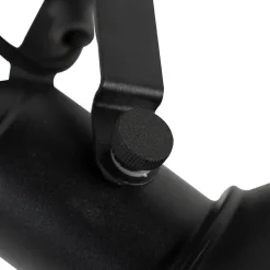 Spot zwart met goud 1-lichts draai- en kantelbaar - Tommy