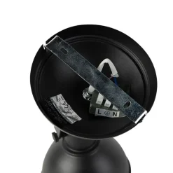 Spot zwart met goud 1-lichts draai- en kantelbaar - Tommy