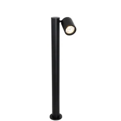 Staande buitenlamp zwart 80 cm AR70 verstelbaar IP44 - Solo