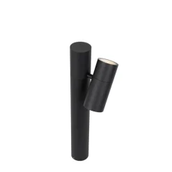 Staande buitenlamp zwart 50 cm verstelbaar - Duo
