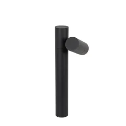 Staande buitenlamp zwart 50 cm verstelbaar - Duo