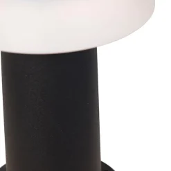 Staande buitenlamp zwart incl. LED met dimmer IP55 solar - Felice