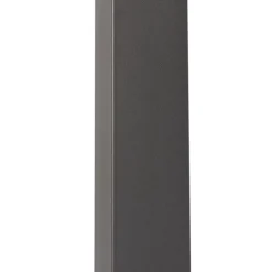 Staande buitenpaal donkergrijs 50 cm incl. LED en dimlicht op solar - Sunnie