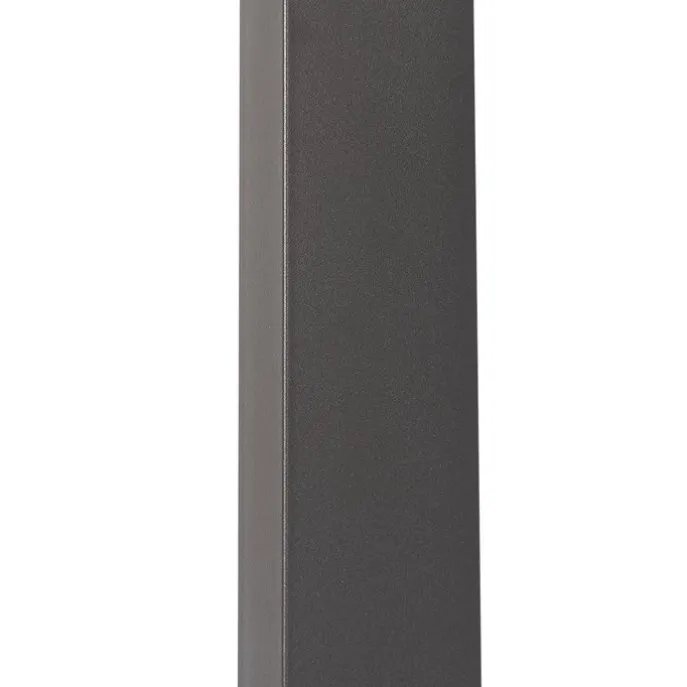 Staande buitenpaal donkergrijs 50 cm incl. LED en dimlicht op solar - Sunnie