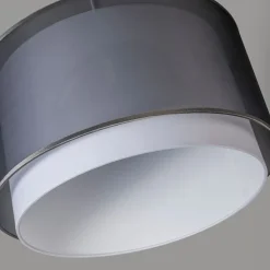 Stoffen hangkap zwart/wit 47/25 -Duo