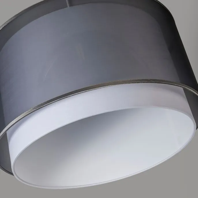 Stoffen hangkap zwart/wit 47/25 -Duo