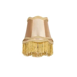 Stoffen klemkap goud 12/8,5/15 - Granny