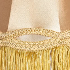 Stoffen klemkap goud 12/8,5/15 - Granny