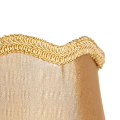 Stoffen klemkap goud 12/8,5/15 - Granny