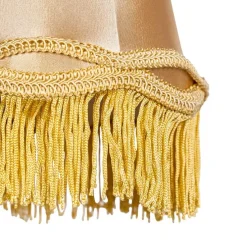 Stoffen klemkap goud 12/8,5/15 - Granny