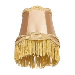 Stoffen klemkap goud 12/8,5/15 - Granny