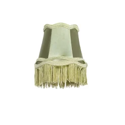 Stoffen klemkap groen 12/8,5/15 - Granny