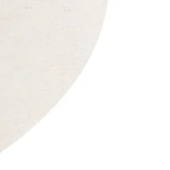 Stoffen lampenkap beige rond schuin 50/17,5/25