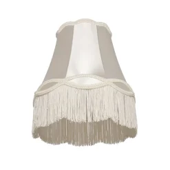 Stoffen lampenkap crème 30 cm - Granny