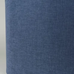Stoffen lampenkap donkerblauw 50/50/25