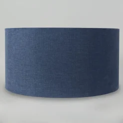 Stoffen lampenkap donkerblauw 50/50/25