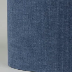 Stoffen lampenkap donkerblauw 35/35/20