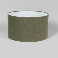 Stoffen lampenkap donkergroen 35/35/20