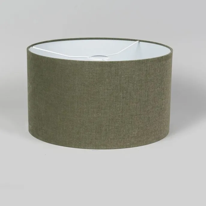 Stoffen lampenkap donkergroen 35/35/20