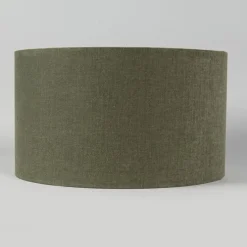 Stoffen lampenkap donkergroen 35/35/20