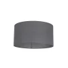 Stoffen lampenkap donkergrijs 50/50/25