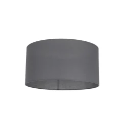 Stoffen lampenkap donkergrijs 50/50/25