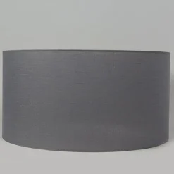 Stoffen lampenkap donkergrijs 50/50/25