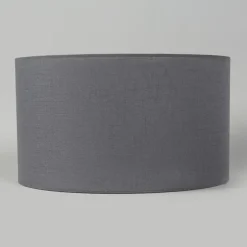 Stoffen lampenkap donkergrijs 35/35/20