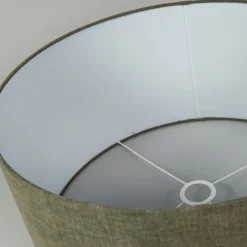 Stoffen lampenkap donkergroen 50/50/25