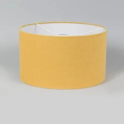 Stoffen lampenkap geel 35/35/20