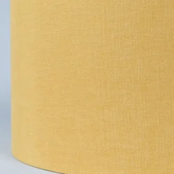 Stoffen lampenkap geel 35/35/20