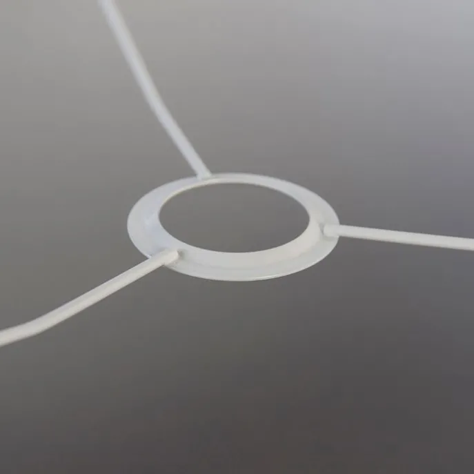 Stoffen lampenkap lichtbruin cilinder 40/40/40