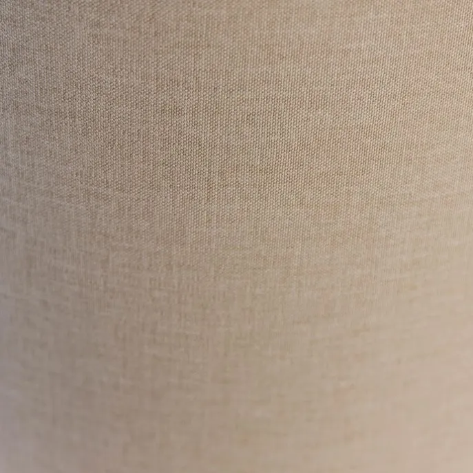 Stoffen lampenkap lichtbruin cilinder 40/40/40