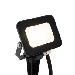 Straler zwart incl. LED met grondpin IP65 - Levana