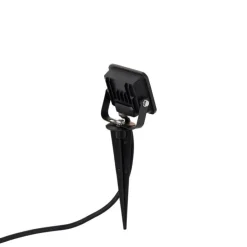 Straler zwart incl. LED met grondpin IP65 - Levana