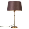Tafellamp brons met kap bruin 35 cm verstelbaar - Parte