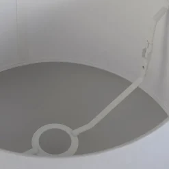 Tafellamp goud/messing met kap zwart 25 cm verstelbaar - Parte