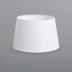 Tafellamp goud/messing met kap wit 25 cm verstelbaar - Parte