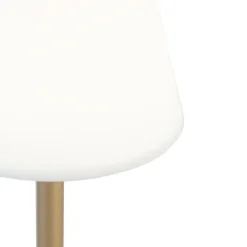 Tafellamp messing incl. LED oplaadbaar met touch dimmer - Renata