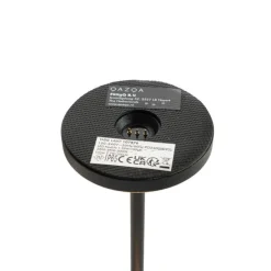 Tafellamp mushroom zwart oplaadbaar incl. laadstation - Raika