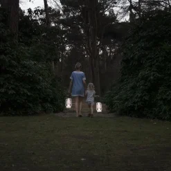 Tafellamp oplaadbaar 30 cm IP44 wit - Storm Small