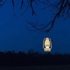 Tafellamp oplaadbaar 30 cm IP44 wit - Storm Small