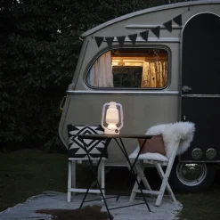 Tafellamp oplaadbaar 30 cm IP44 wit - Storm Small