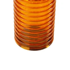 Tafellamp oranje kunststof incl. LED solar oplaadbaar IP44 - Ambar