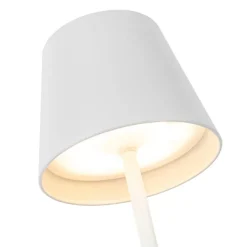 Tafellamp wit incl. LED dimbaar en oplaadbaar RGB IP54 - Murdock