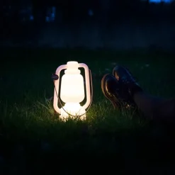 Tafellamp wit IP44 incl. bluetooth speaker - Storm Music