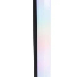 Tafellamp zwart incl. LED met afstandsbediening en RGB - Arnold