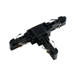 T-Koppelstuk rail zwart 1-fase - Slimline