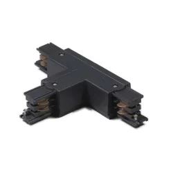 T-Koppelstuk voor 3-fase rail zwart rechts onder - 3-Phase