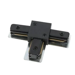 T-Koppelstuk voor 1-fase rail zwart - Iconic